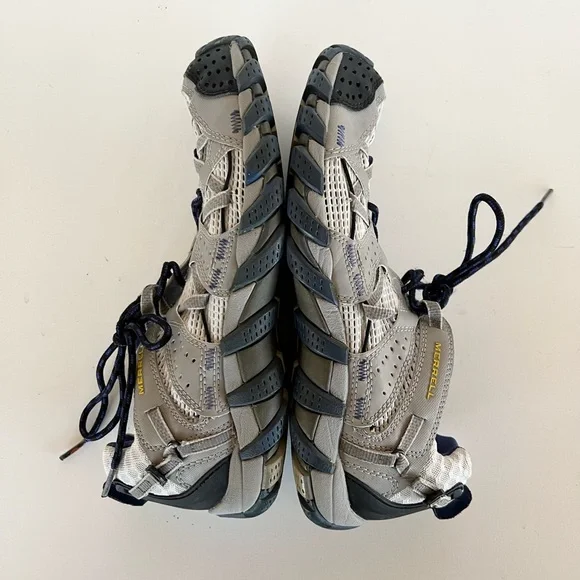 Merrell Men's Waterpro Maipo All-Terrain Water Shoes, Drizzle Gray Navy Blue, 8 - Picture 7 of 13